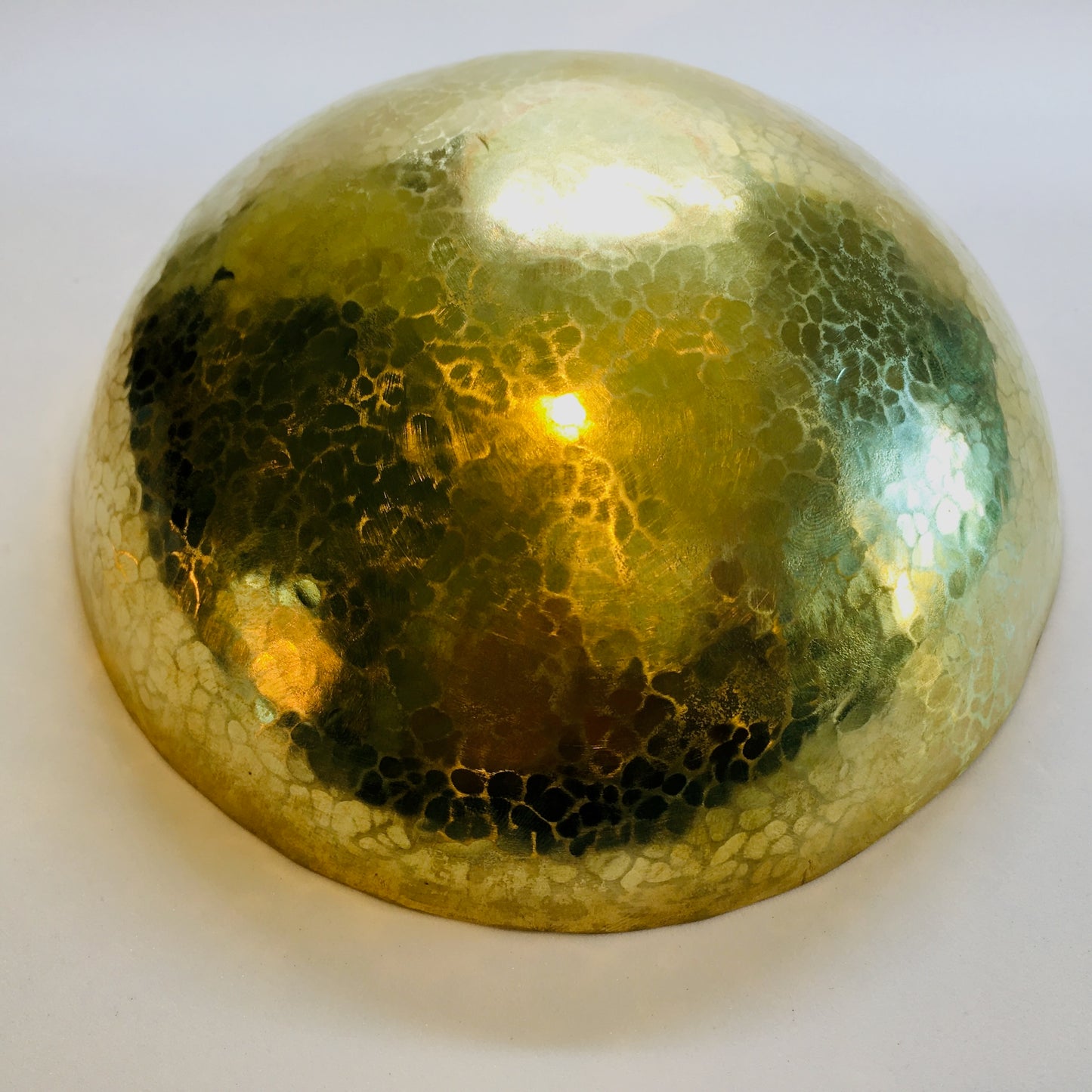 Hammered Brass Bowl