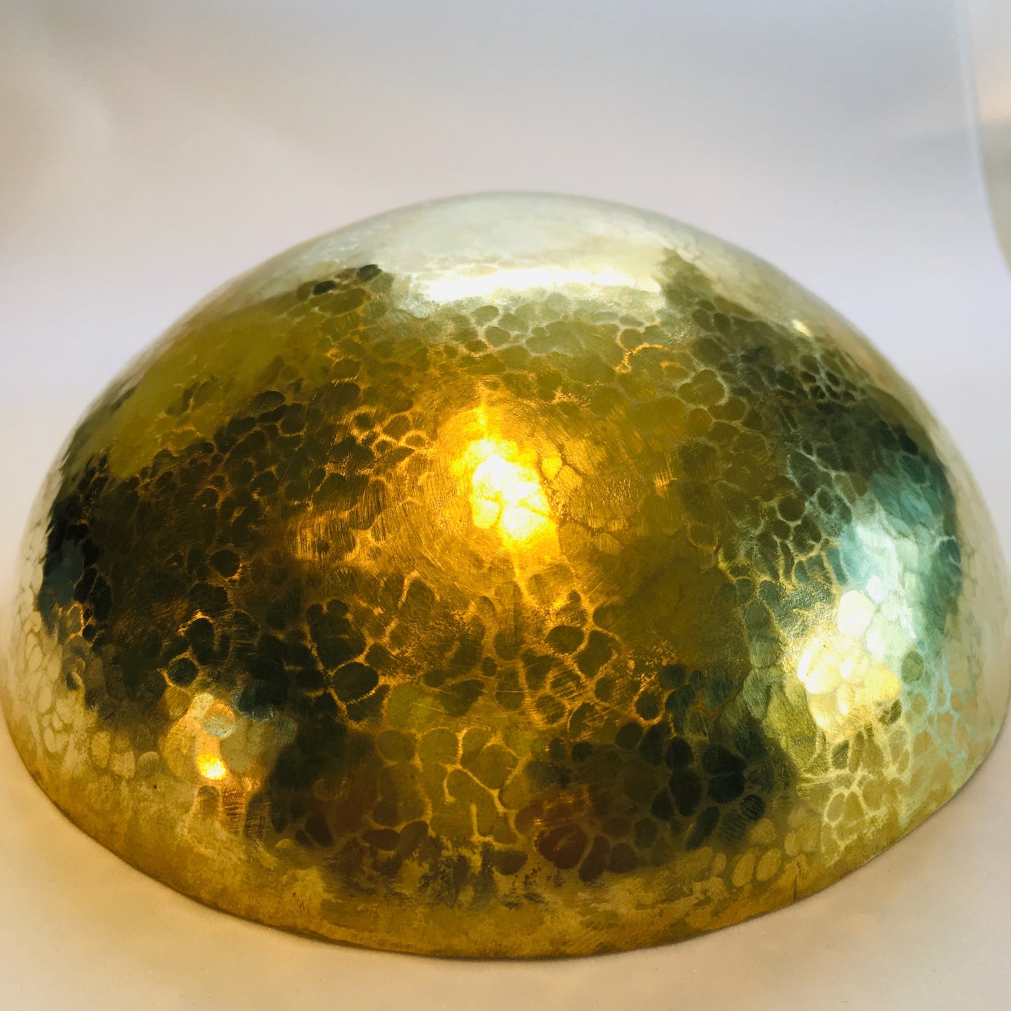Hammered Brass Bowl