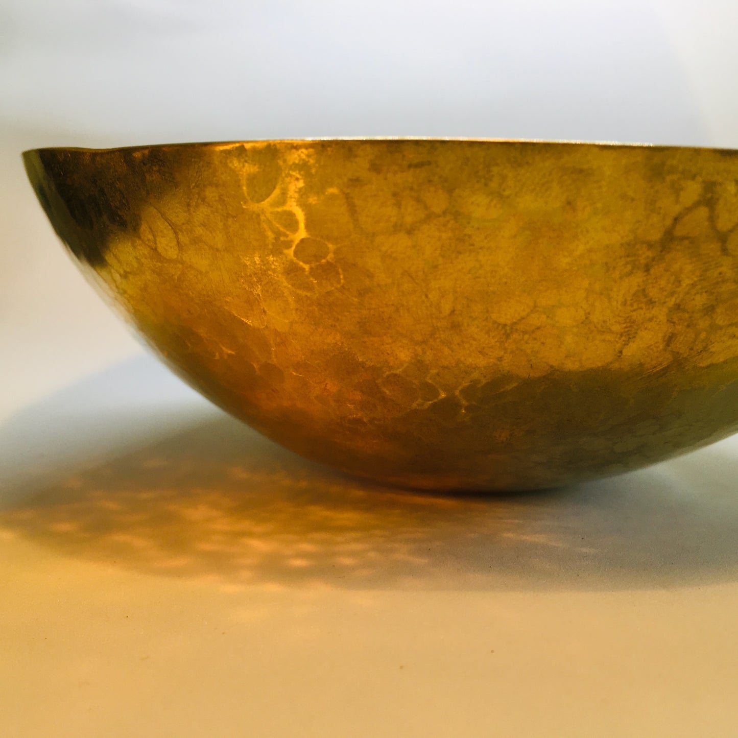 Hammered Brass Bowl