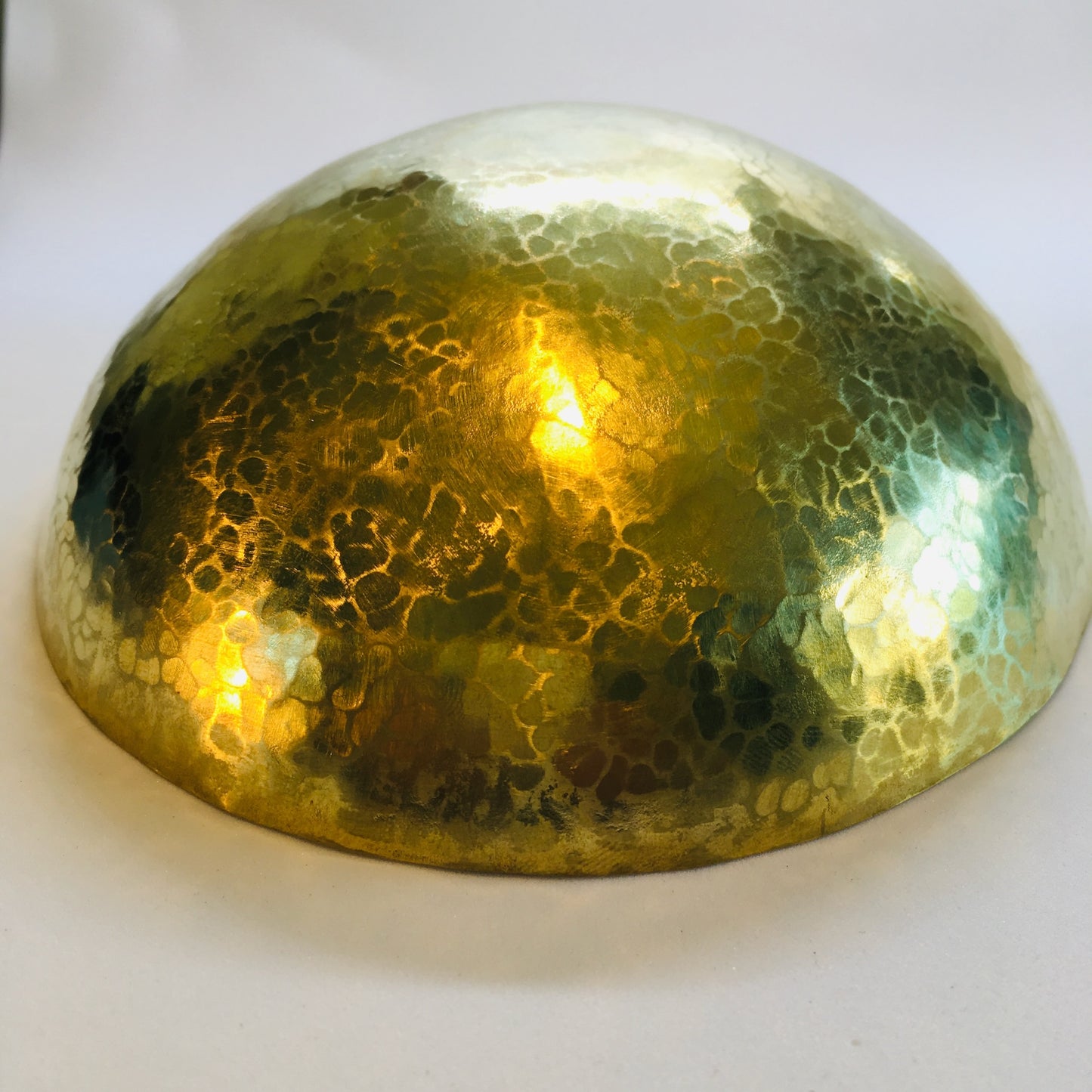 Hammered Brass Bowl