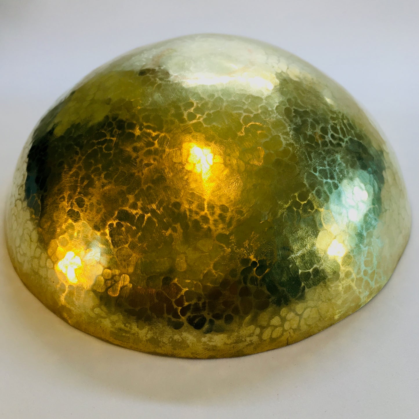 Hammered Brass Bowl