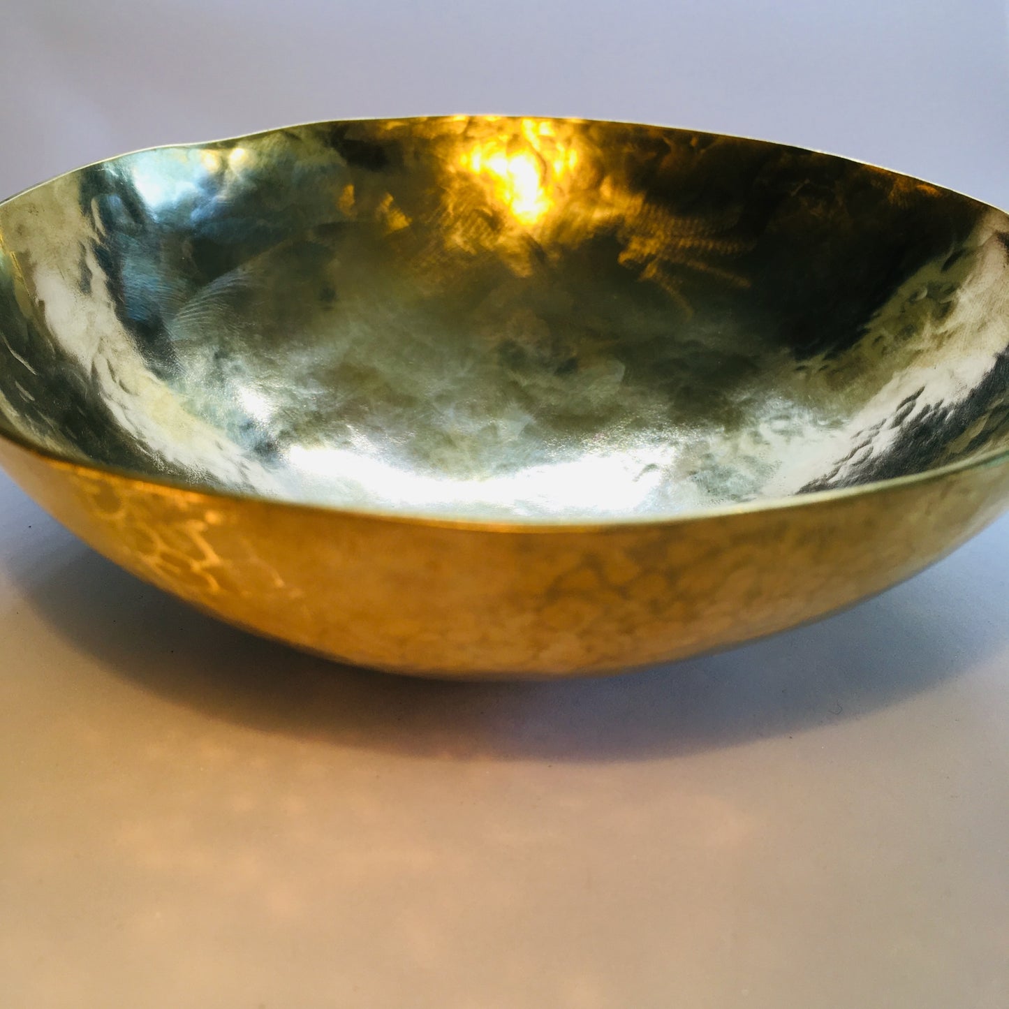 Hammered Brass Bowl