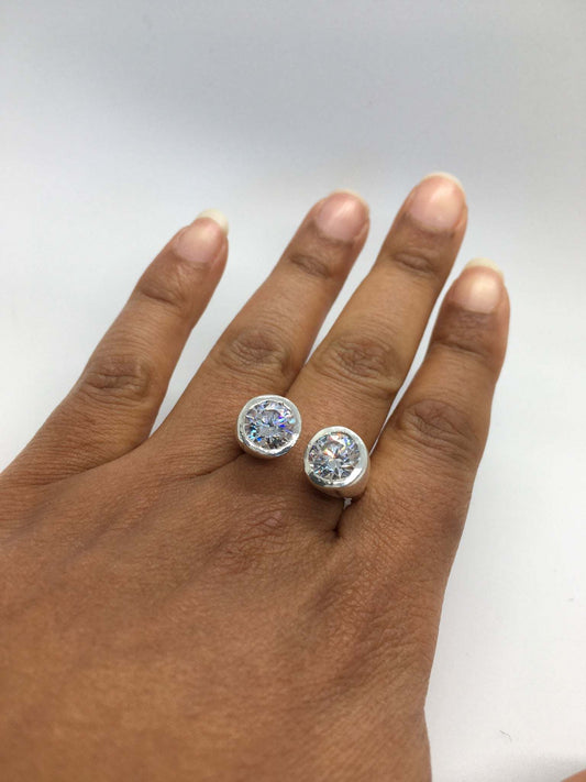 Gum Nut Cubic Zirconia Ring by Rahaima.com