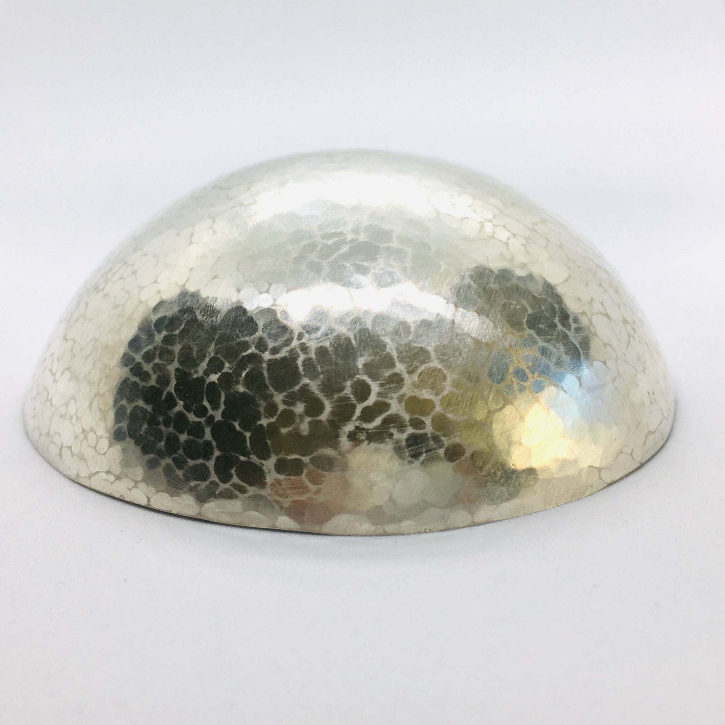 Hand Wrought Hammered Solid Silver Bowl