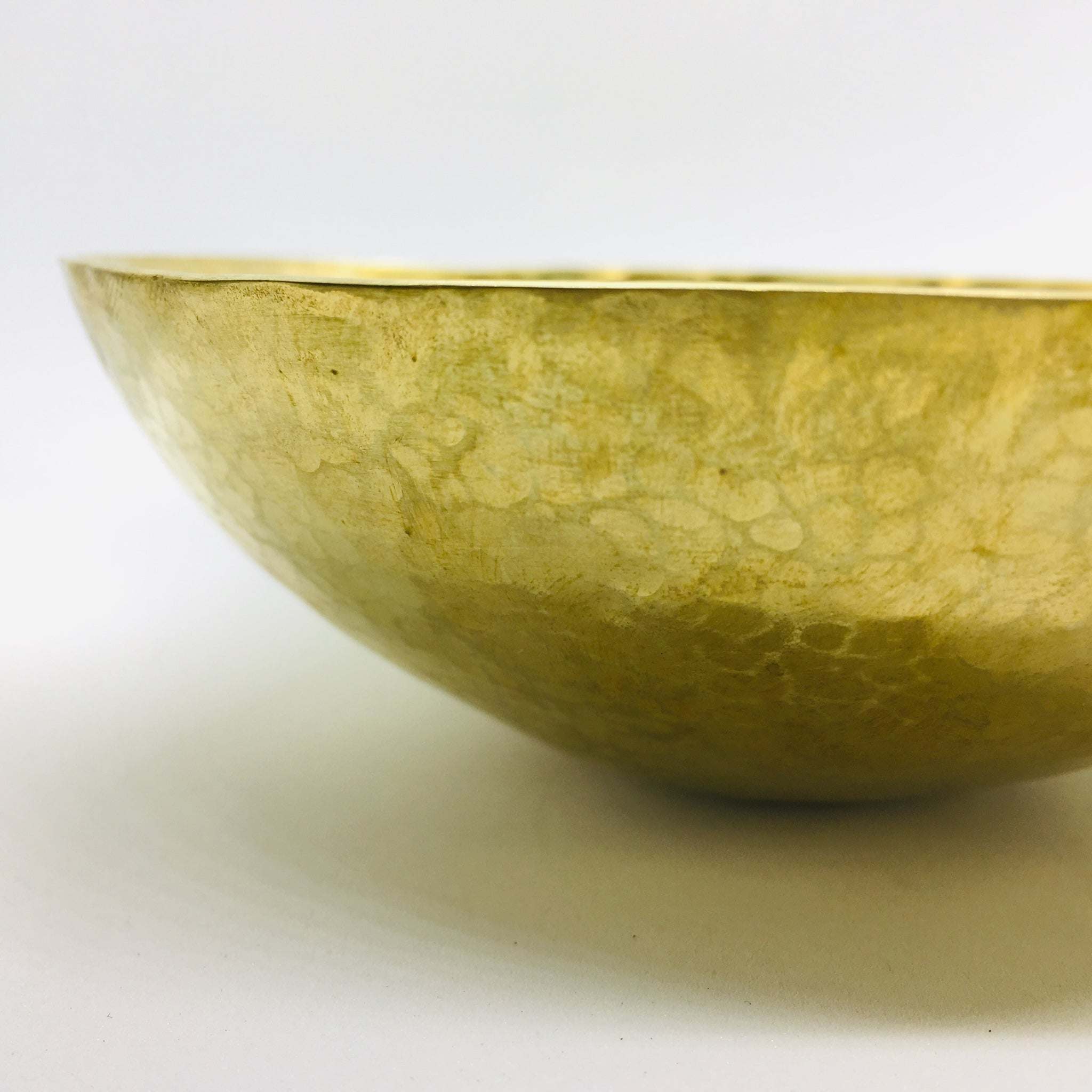 Hammered Brass Bowl