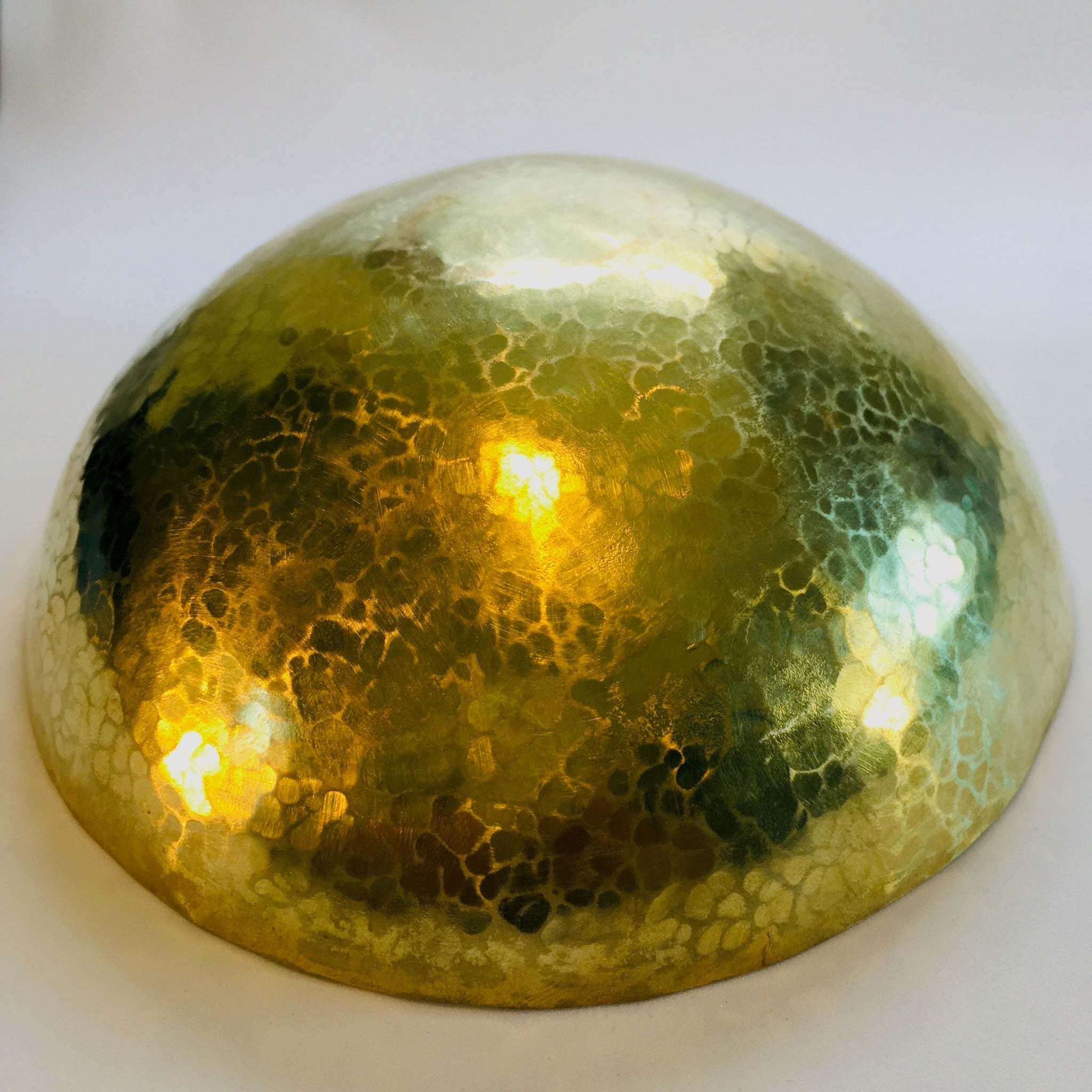 Hammered Brass Bowl