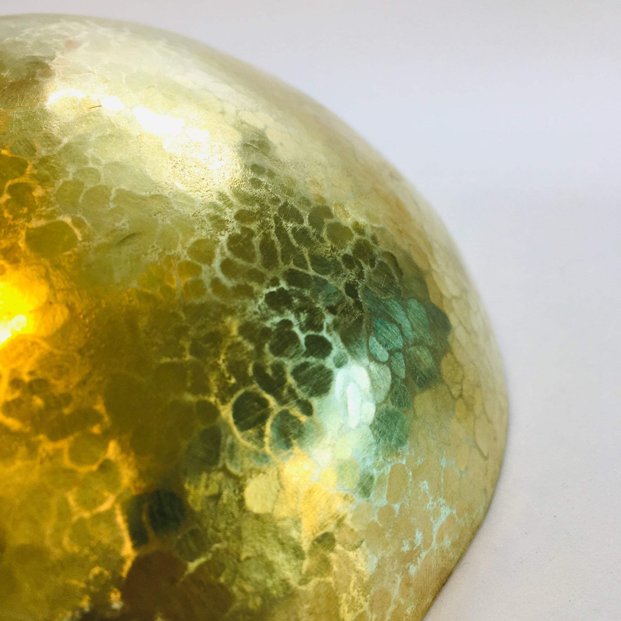 Hammered Brass Bowl