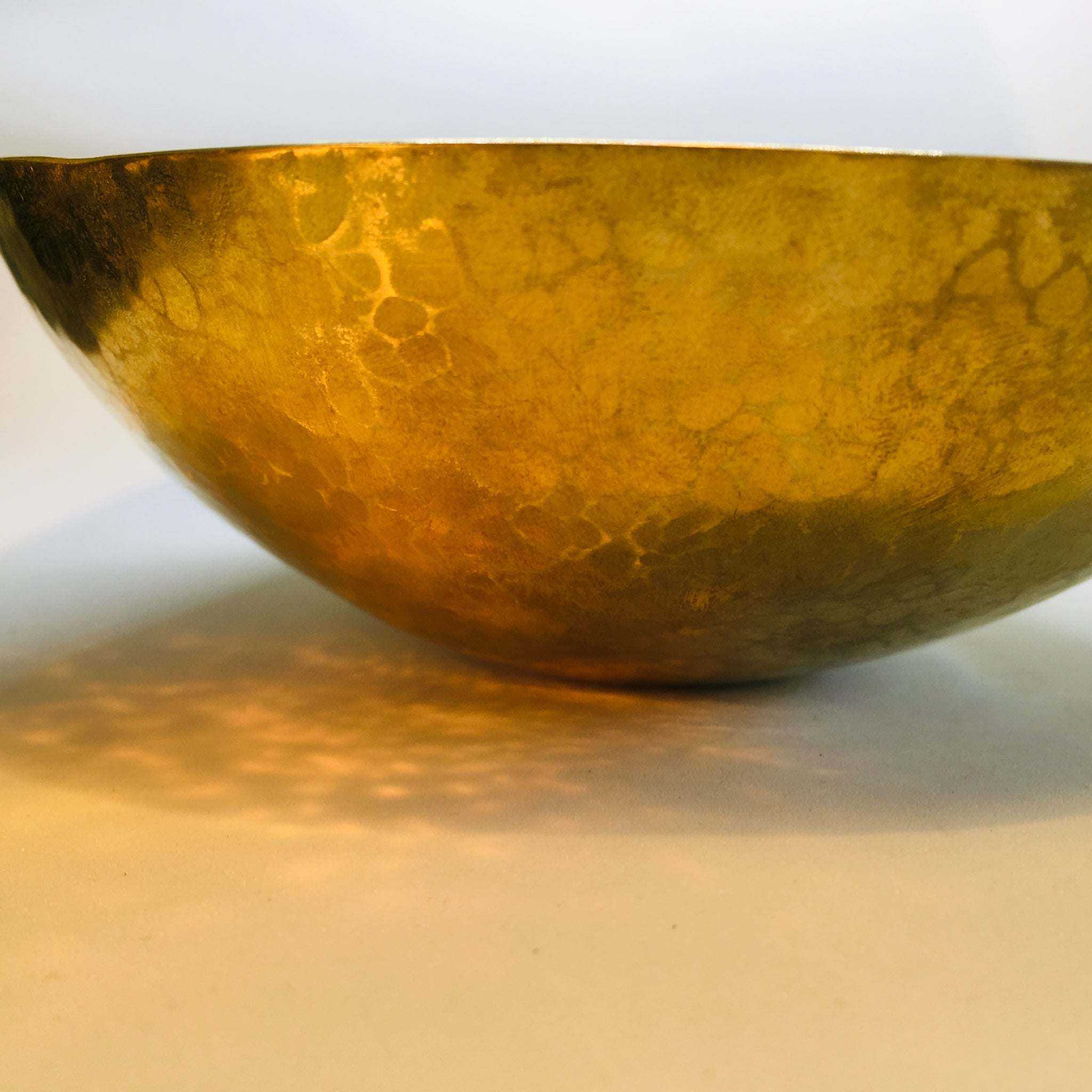Hammered Brass Bowl