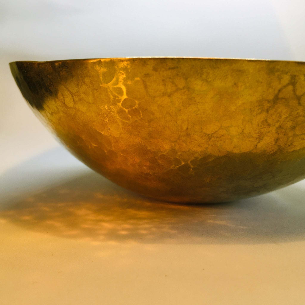 Hammered Brass Bowl