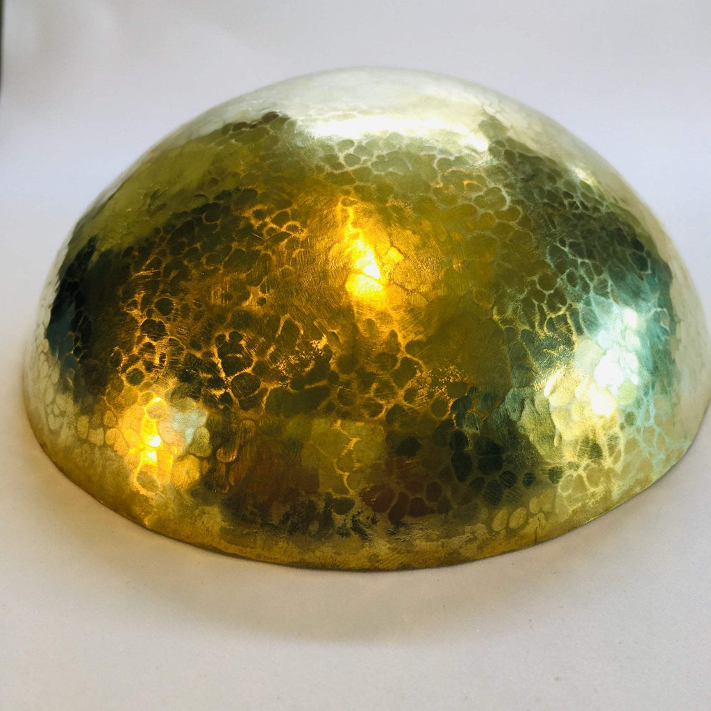 Hammered Brass Bowl