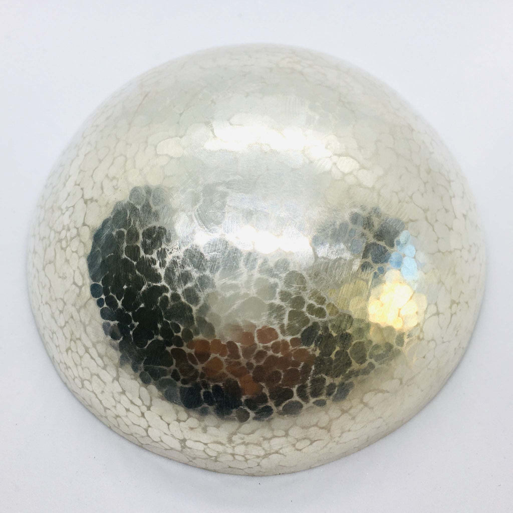 Hand Wrought Hammered Solid Silver Bowl