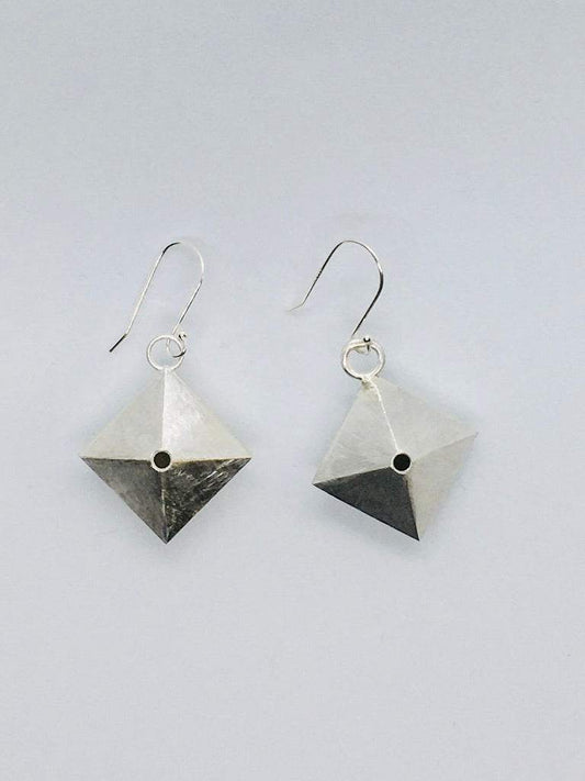 Pyramid Earrings By Rahaima Front On View